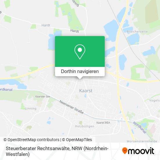 Steuerberater Rechtsanwälte Karte