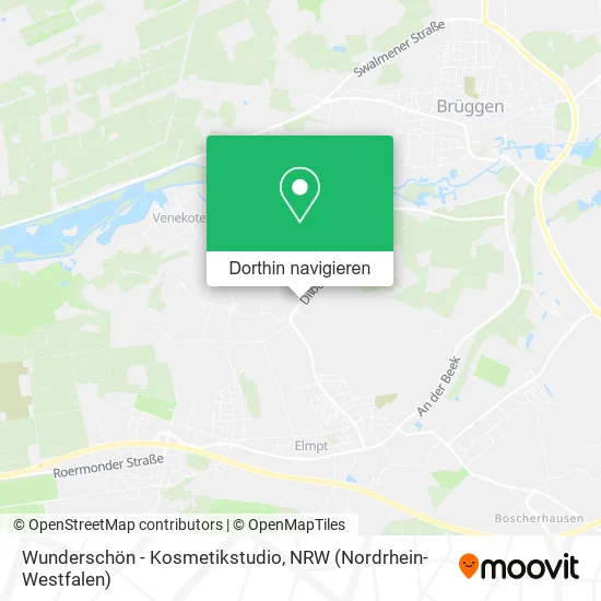 Wunderschön - Kosmetikstudio Karte