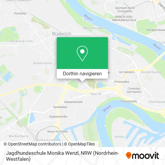 Jagdhundeschule Monika Wenzl Karte