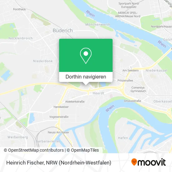 Heinrich Fischer Karte