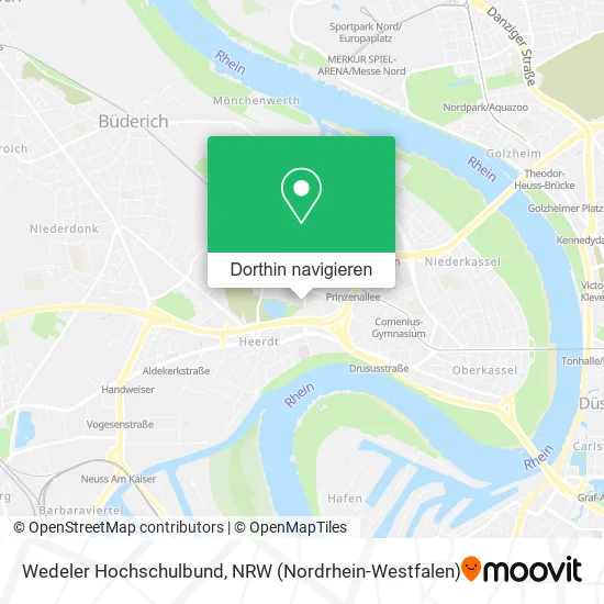 Wedeler Hochschulbund Karte