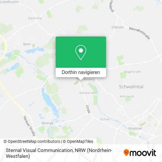 Sternal Visual Communication Karte