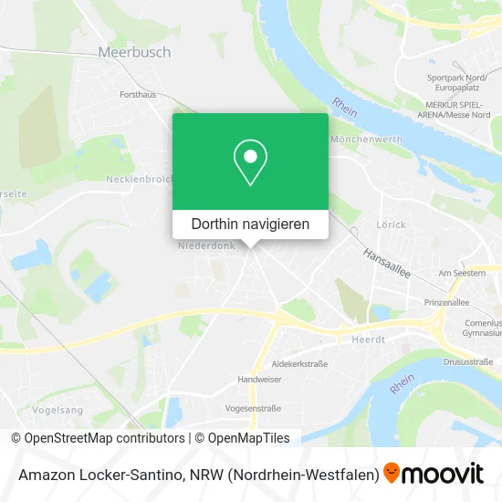 Amazon Locker-Santino Karte