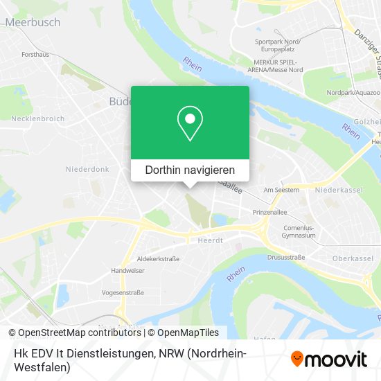 Hk EDV It Dienstleistungen Karte