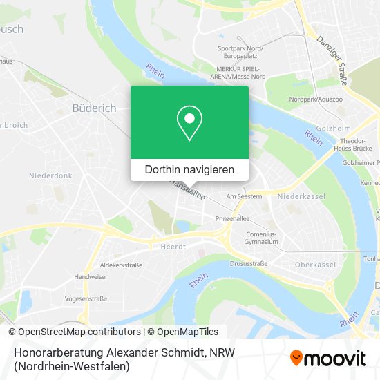Honorarberatung Alexander Schmidt Karte