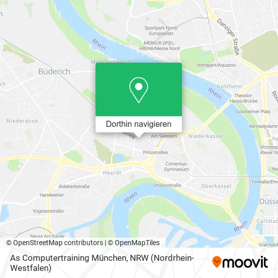 As Computertraining München Karte