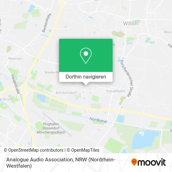 Analogue Audio Association Karte