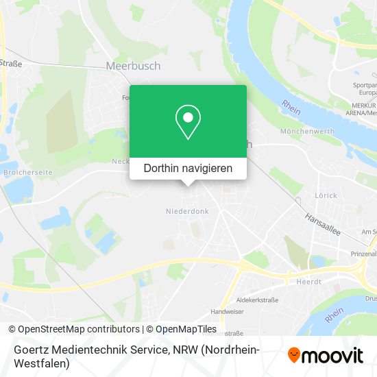 Goertz Medientechnik Service Karte