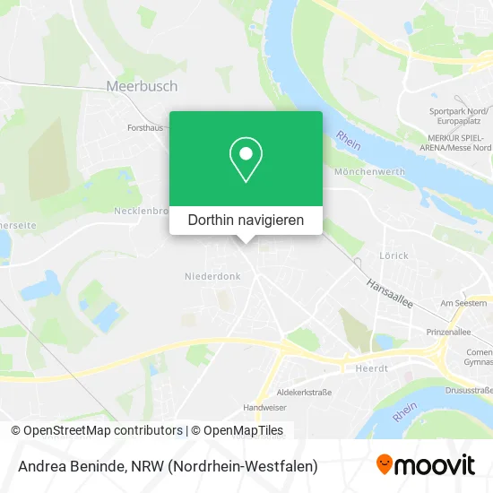 Andrea Beninde Karte