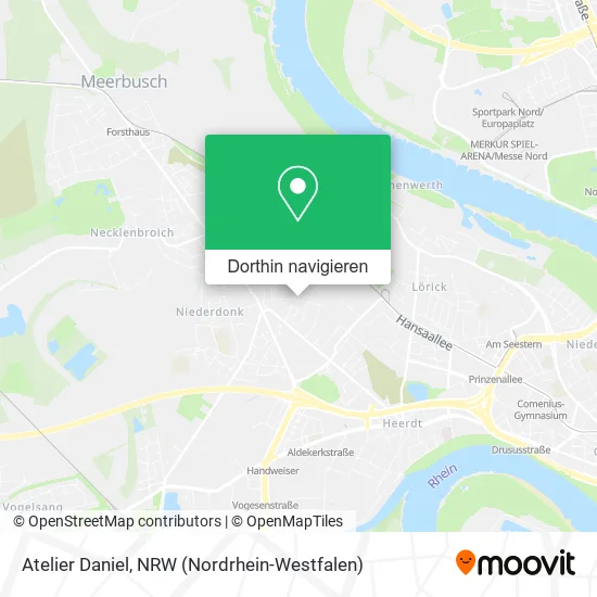 Atelier Daniel Karte