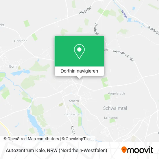 Autozentrum Kale Karte