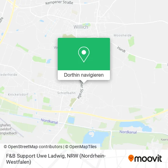 F&B Support Uwe Ladwig Karte