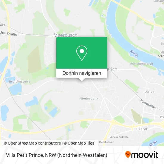 Villa Petit Prince Karte