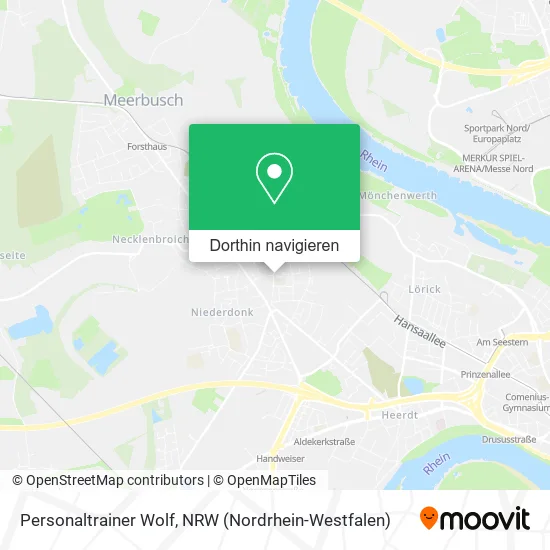 Personaltrainer Wolf Karte