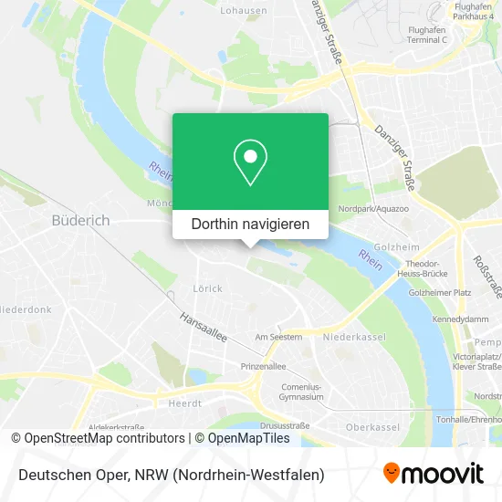 Deutschen Oper Karte