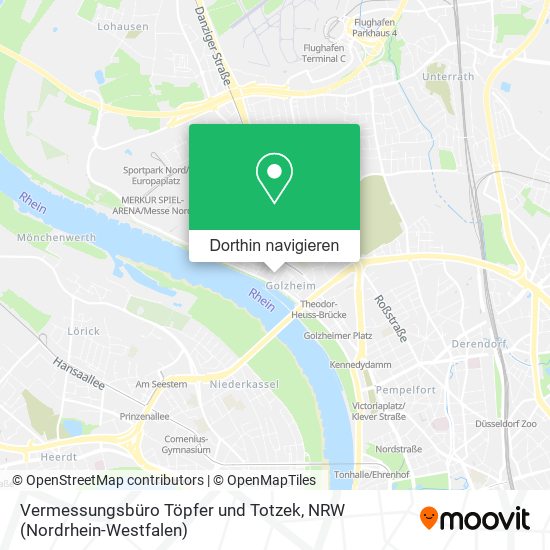 Vermessungsbüro Töpfer und Totzek Karte