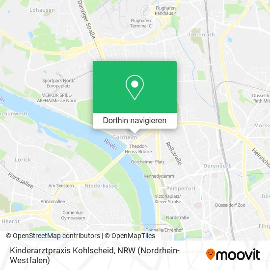 Kinderarztpraxis Kohlscheid Karte