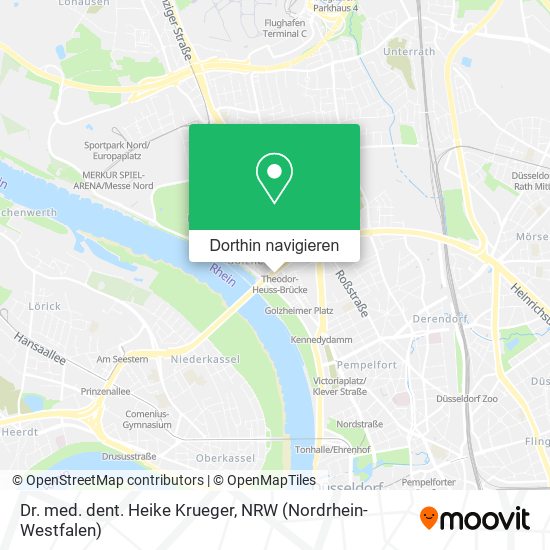 Dr. med. dent. Heike Krueger Karte