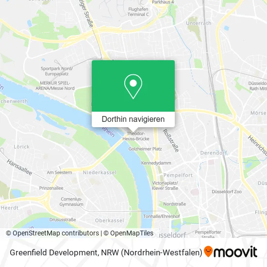 Greenfield Development Karte