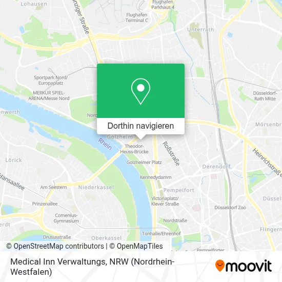 Medical Inn Verwaltungs Karte