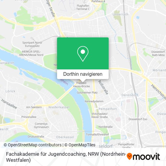 Fachakademie für Jugendcoaching Karte