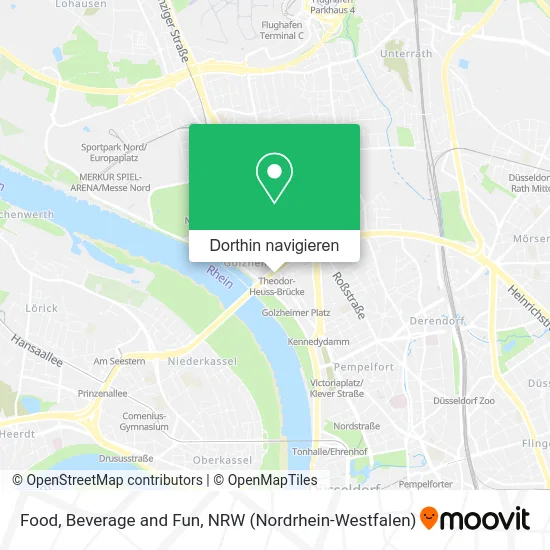 Food, Beverage and Fun Karte