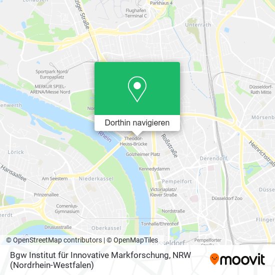 Bgw Institut für Innovative Markforschung Karte