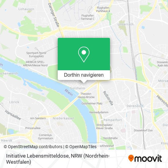Initiative Lebensmitteldose Karte