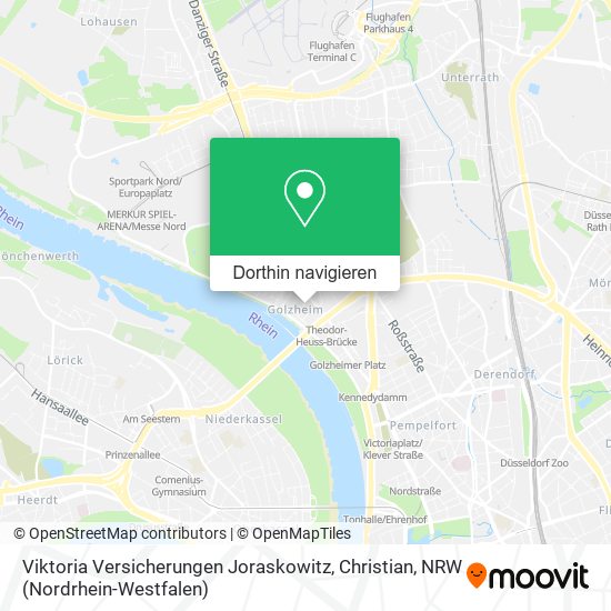 Viktoria Versicherungen Joraskowitz, Christian Karte