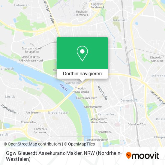 Ggw Glauerdt Assekuranz-Makler Karte