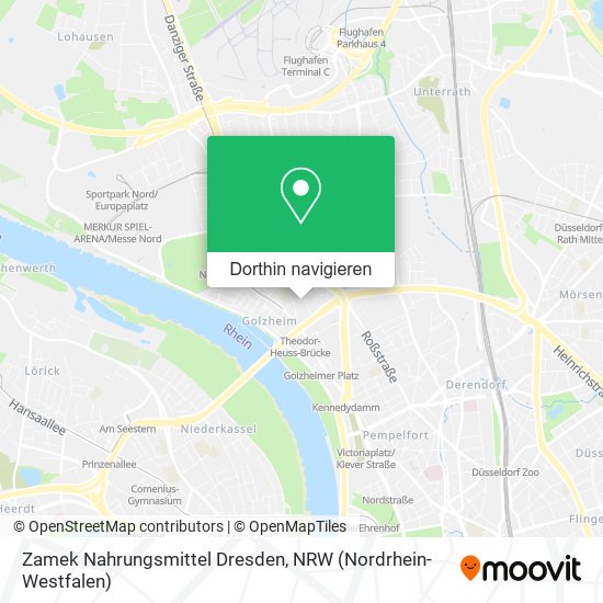 Zamek Nahrungsmittel Dresden Karte