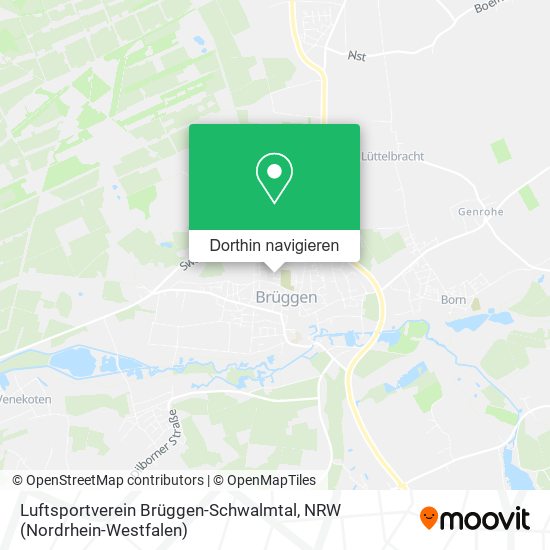 Luftsportverein Brüggen-Schwalmtal Karte