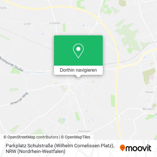 Parkplatz Schulstraße (Wilhelm Cornelissen Platz) Karte