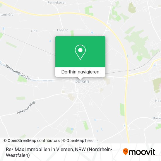 Re/ Max Immobilien in Viersen Karte