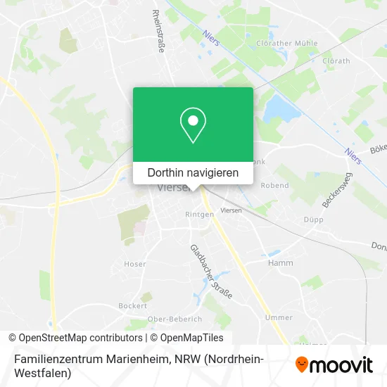 Familienzentrum Marienheim Karte