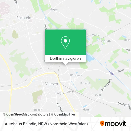 Autohaus Baladin Karte