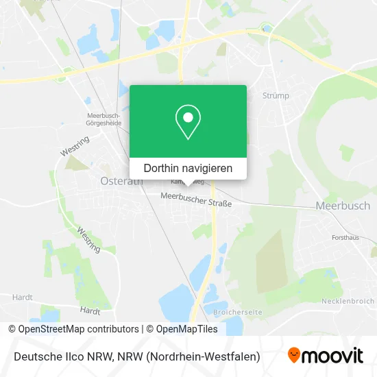 Deutsche Ilco NRW Karte