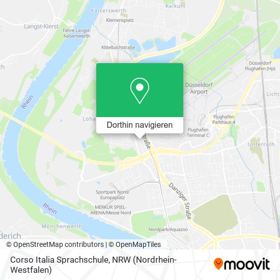 Corso Italia Sprachschule Karte
