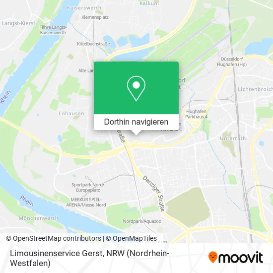 Limousinenservice Gerst Karte