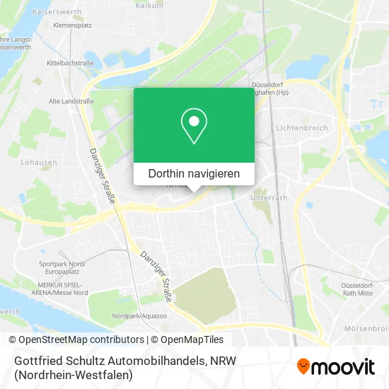 Gottfried Schultz Automobilhandels Karte