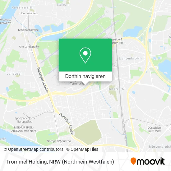 Trommel Holding Karte