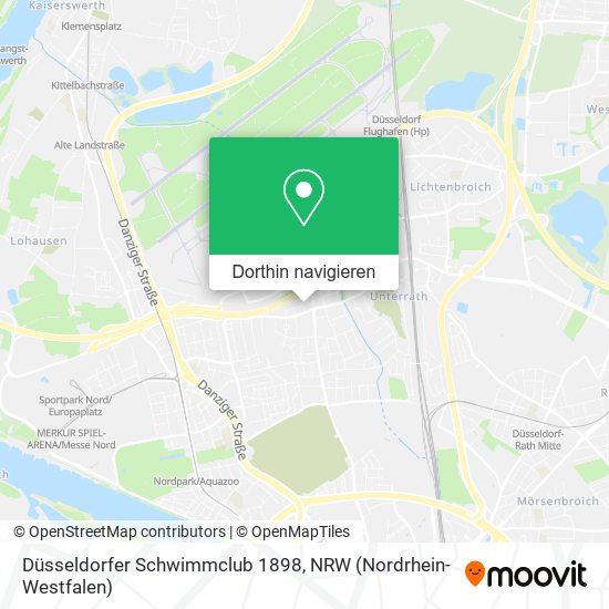 Düsseldorfer Schwimmclub 1898 Karte