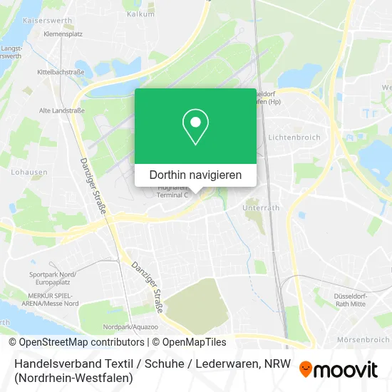 Handelsverband Textil / Schuhe / Lederwaren Karte