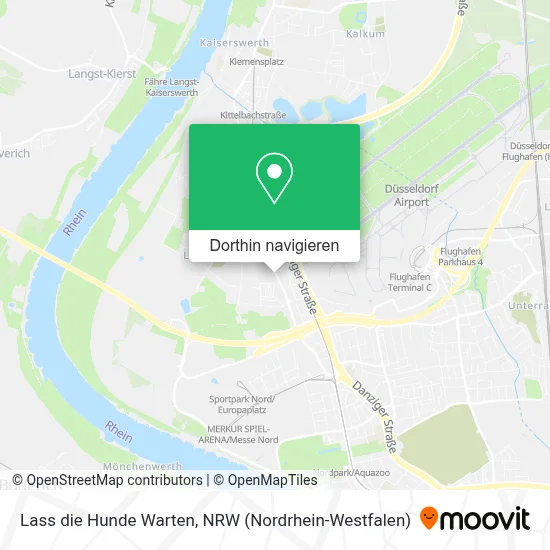 Lass die Hunde Warten Karte