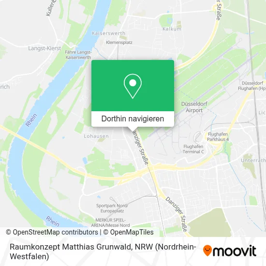 Raumkonzept Matthias Grunwald Karte