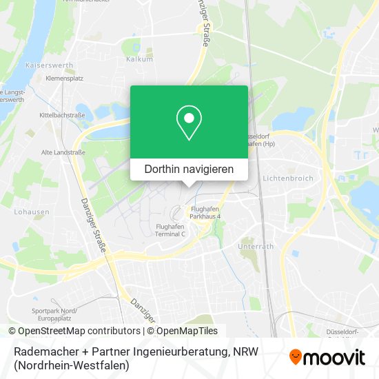 Rademacher + Partner Ingenieurberatung Karte