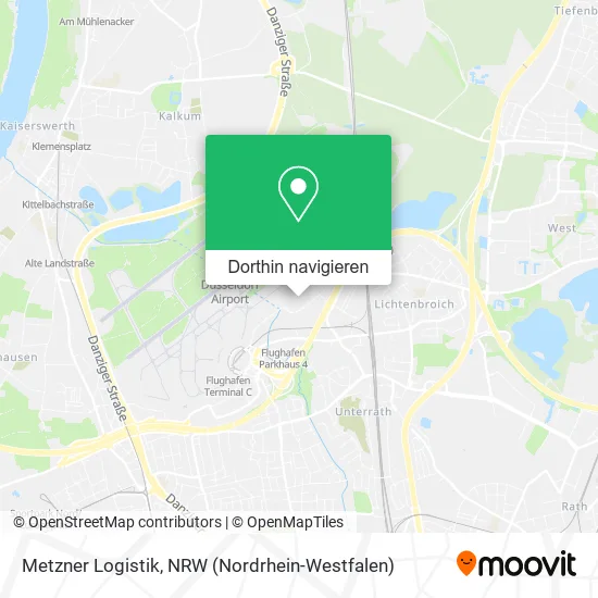 Metzner Logistik Karte