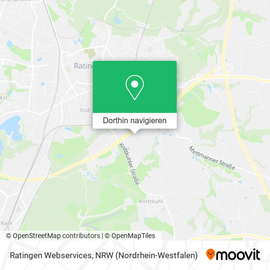 Ratingen Webservices Karte