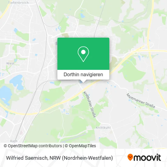 Wilfried Saemisch Karte