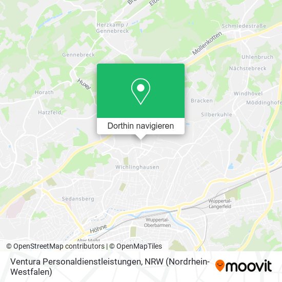 Ventura Personaldienstleistungen Karte